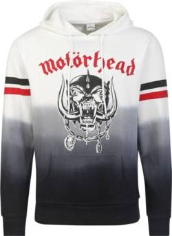 Motörhead England Dip Dye Männer Kapuzenpullover weiß/schwarz S von Motörhead