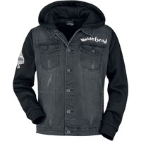 Motörhead Jeansjacke - EMP Signature Collection - S bis 3XL - für Männer - Größe 3XL - dunkelgrau/schwarz  - EMP exklusives Merchandise! von Motörhead