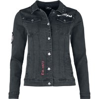 Motörhead Jeansjacke - EMP Signature Collection - S bis XL - für Damen - Größe L - schwarz  - EMP exklusives Merchandise! von Motörhead