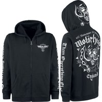 Motörhead Kapuzenjacke - England - M bis 3XL - für Männer - Größe 3XL - schwarz  - EMP exklusives Merchandise! von Motörhead