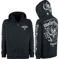 Motörhead Kapuzenjacke - England - M bis 3XL - für Männer - Größe L - schwarz  - EMP exklusives Merchandise! von Motörhead