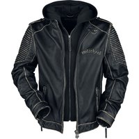 Motörhead Lederjacke - EMP Signature Collection - M bis XXL - für Männer - Größe M - schwarz  - EMP exklusives Merchandise! von Motörhead