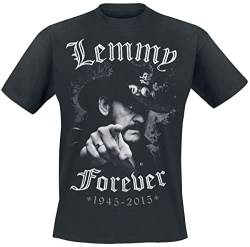 Motörhead Lemmy - Forever Männer T-Shirt schwarz XL 100% Baumwolle Band-Merch, Bands von Motörhead