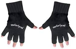 Motörhead Logo Kurzfingerhandschuhe schwarz von Motörhead