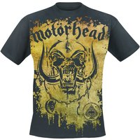 Motörhead T-Shirt - Acid Splatter - M bis 3XL - für Männer - Größe XL - schwarz  - Lizenziertes Merchandise! von Motörhead