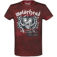 Motörhead T-Shirt - EMP Signature Collection - S bis 5XL - für Männer - Größe 3XL - dunkelrot  - EMP exklusives Merchandise! von Motörhead