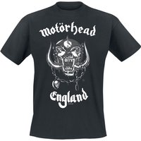 Motörhead T-Shirt - England - S bis 5XL - für Männer - Größe L - schwarz  - Lizenziertes Merchandise! von Motörhead