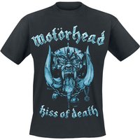 Motörhead T-Shirt - Kiss Of Death Warpig Cut Out - S bis XXL - für Männer - Größe S - schwarz  - Lizenziertes Merchandise! von Motörhead