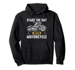 Starten Sie den Tag mit dem Motorrad Pullover Hoodie von Motorcycle Rider I Motorcycling I Biker Rider