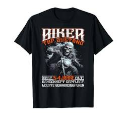 Biker 54 Jahre Top Zustand | Motorradfahrer T-Shirt von Motorrad & Biker Geburtstagsgeschenk Herren Männer