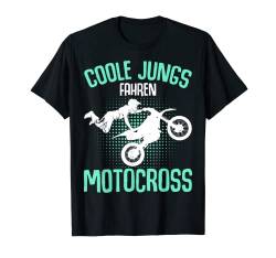 Coole Jungs fahren Motocross Dirt Biker Kinder Jungen T-Shirt von Motorrad & Motocross Geschenkideen