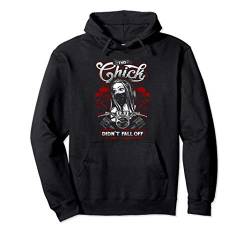 Motorrad Geschenk Frauen Biker Dieses Küken fiel nicht ab Pullover Hoodie von Motorradgeschenke für Biker NYC