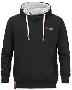 Mount Swiss MS-Matteo, Kapuzenpullover, Black, Gr. L von Mount Swiss