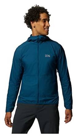 Mountain Hardwear Herren KOR Airshell Hoody Thermojacke, Dunkles Caspian, Mittel von Mountain Hardwear