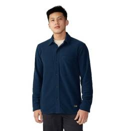 Mountain Hardwear Men's Novelty Microchill Shirt, Hardwear Navy, Medium von Mountain Hardwear