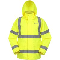 048116 WORKWEAR WATERPROOF HI VIS JACKET - Gelb von Mountain Warehouse