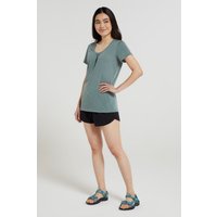 Agra Damen T-Shirt - Khaki von Mountain Warehouse