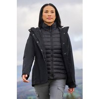 Alaskan Damen 3-in-1Kurzjacke - Schwarz von Mountain Warehouse