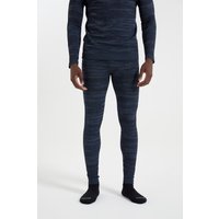 Alpine Camo Nahtlose Herren Baselayer-Hose - Blau von Mountain Warehouse