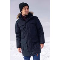 Antarctic Extreme Wasserdichte Herren-Daunenjacke - Grau von Mountain Warehouse