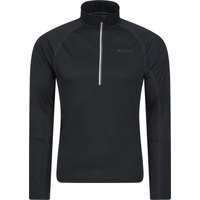 Approach Leichter Active Herren-Midlayer - Schwarz von Mountain Warehouse