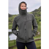 Arlberg 2.5 Lagige Wasserdichte Damenjacke - Dunkel-Khaki von Mountain Warehouse