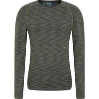 Ascend Bambus Herren Baselayer-Top - Khaki von Mountain Warehouse