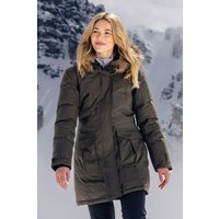 Aurora Lange Daunenjacke für Damen - Khaki von Mountain Warehouse