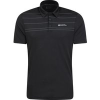 Away IsoCool Herren Polohemd - Schwarz von Mountain Warehouse