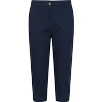 Bay Damen-Capri aus Bio-Baumwolle - Marineblau von Mountain Warehouse