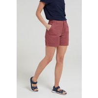 Bayside Bio-Shorts für Damen - Dunkel-Pink von Mountain Warehouse