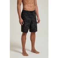 Bedruckte Badeshorts Herren - Grün von Mountain Warehouse