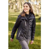 Bracken Melange Extreme 3-in-1 Damenjacke - Schwarz von Mountain Warehouse