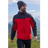 Brisk Extreme Wasserdichte Herrenjacke - Rot von Mountain Warehouse