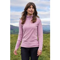 Camber II Damen Fleece mit Reißverschluss - Rosa von Mountain Warehouse