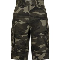 Camouflage Herren Cargo-Shorts - Khaki von Mountain Warehouse