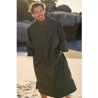 Coastline Wasserabweisender Herren Umzieh-Poncho - Khaki von Mountain Warehouse