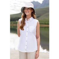 Coconut Ärmellose Damen-Bluse - Weiss von Mountain Warehouse