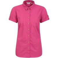 Coconut Kurzarm Damen-Hemd - Intensiv Pink von Mountain Warehouse