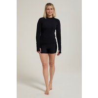 Damen UV Badeshirt - Langärmlig - Schwarz von Mountain Warehouse