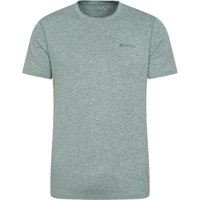 Echo Melange Recyceltes Herren T-Shirt - Grün von Mountain Warehouse