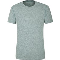 Echo Melange Recyceltes Herren T-Shirt - Grün von Mountain Warehouse