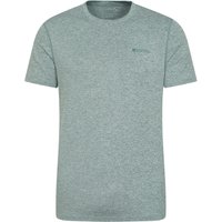 Echo Melange Recyceltes Herren T-Shirt - Grün von Mountain Warehouse