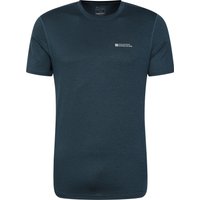 Echo Melange Recyceltes Herren T-Shirt - Marineblau von Mountain Warehouse