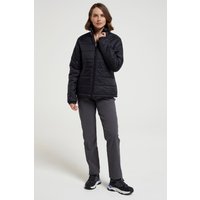 Essentials Leichte Damen-Steppjacke - Schwarz von Mountain Warehouse