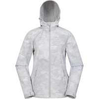 Exodus Gemusterte Damen Softshell-Jacke - Grau von Mountain Warehouse