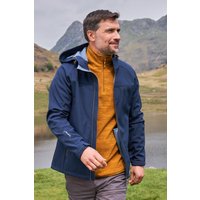 Exodus Herren-Softshelljacke - Blau von Mountain Warehouse