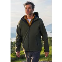 Exodus Herren-Softshelljacke - Dunkel-Khaki von Mountain Warehouse