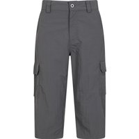 Explore Lange Herren-Shorts - Grau von Mountain Warehouse