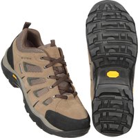 Field Wasserdichte Vibram Herrenschuhe - Khaki von Mountain Warehouse